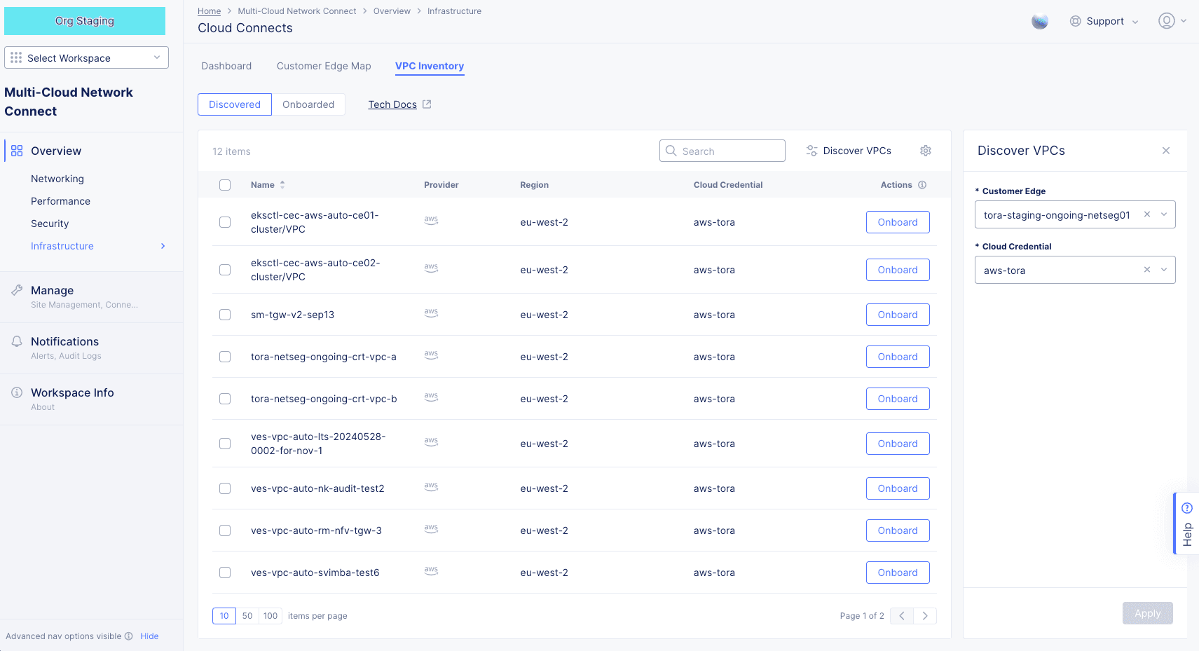 Customer Edge Map Details