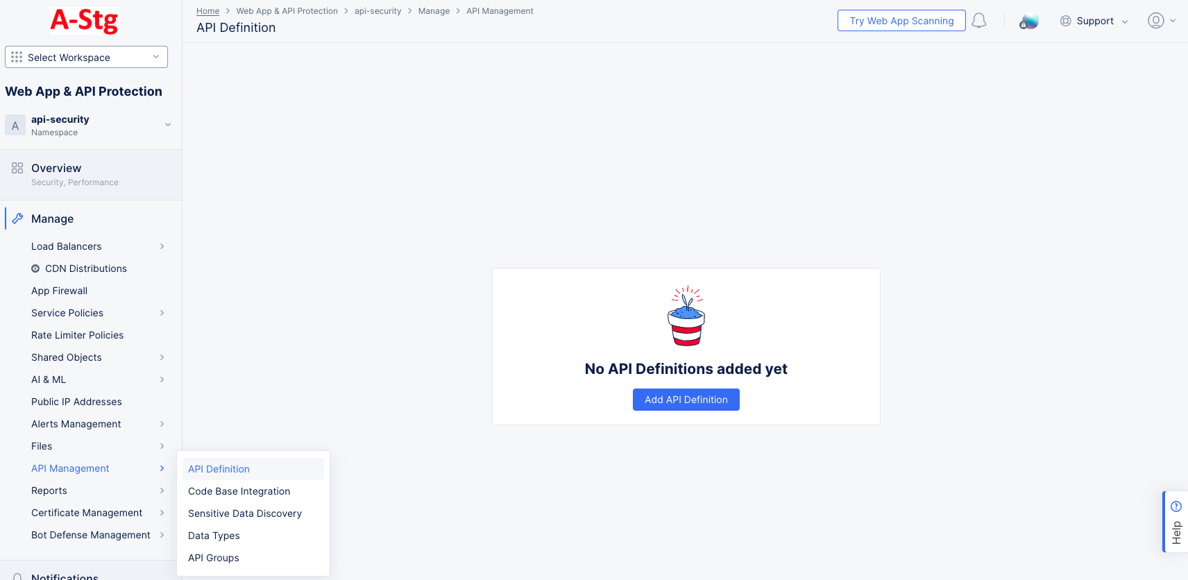 Figure: API Definitions